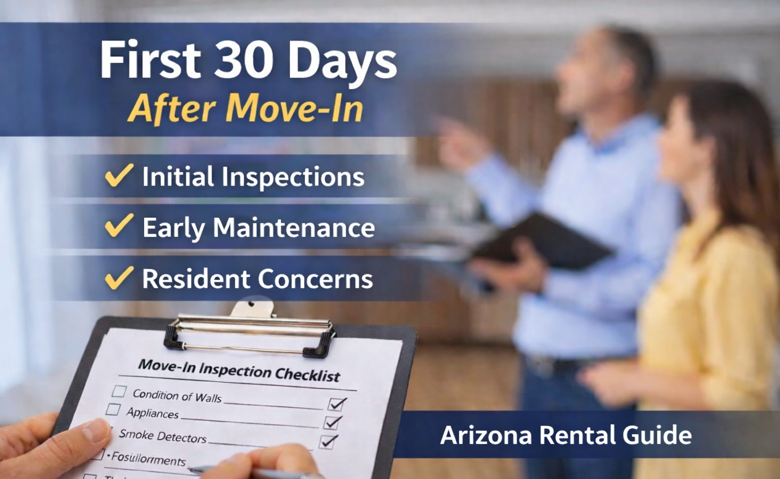 What Happens During the First 30 Days After a Tenant Moves In (And Why It Matters)